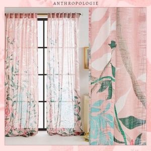 🎉Anthropologie Lilya Curtain (ONE PANEL) 84"X50"